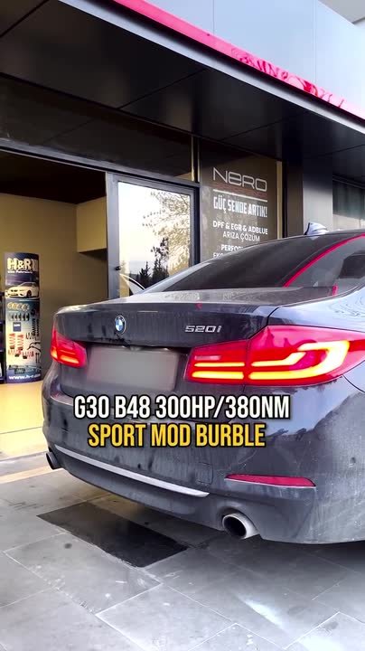 BMW G30 520i B48 downpipe ve tune — Nero Performance Gaziantep